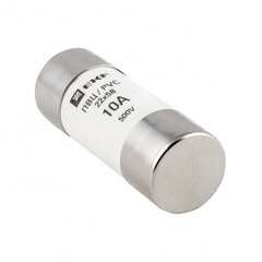 Вставка плавкая EKF PROxima ПВЦ 10А 50 кА 220 В цилиндрическая (10 шт.) (pvc-22x58-10) - фото 1