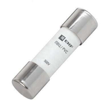 Изображение товара Плавкая вставка EKF PROxima ПВЦ 50А 50 кА 220 В цилиндрическая 10 шт