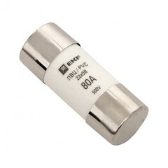 Вставка плавкая EKF PROxima ПВЦ 80А 50 кА 220 В цилиндрическая (10 шт.) (pvc-22x58-80) - фото 1