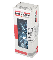 Болт оцинкованный M8x20 мм DIN 933 (50 шт.) - фото 2