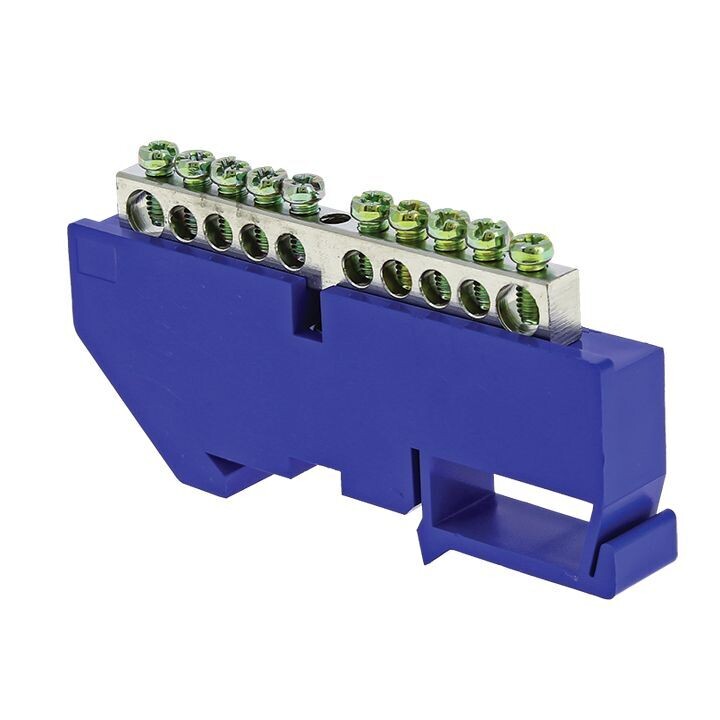 Изображение товара Шина нулевая EKF PROxima sn1-63-10-d 6x9 мм на DIN-рейку Изображение товара Шина нулевая EKF PROxima sn1-63-10-d 6x9 мм на DIN-рейку