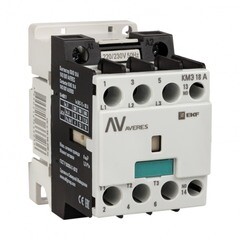 Контактор малогабаритный EKF Averes КМЭ 400 В 18 А тип AC 1НО (ctr-s-18-10-400-av) - фото 4