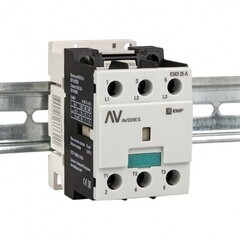 Контактор малогабаритный EKF Averes КМЭ 400 В 25 А тип AC (ctr-s-25-00-400-av) - фото 2