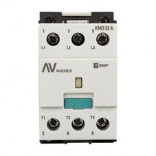 Контактор малогабаритный EKF Averes КМЭ 400 В 32 А тип AC (ctr-s-32-00-400-av)