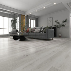 Плитка кварцвиниловая дуб дальневосточный замковая 2,6309 кв.м 5 мм с микрофаской с подложкой IXPE - фото 6