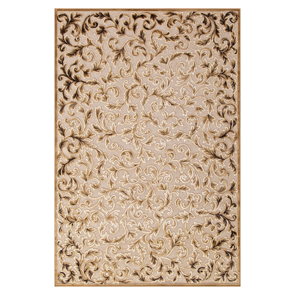 Изображение товара Ковер Genova 230х160 см бежевый из вискозы для гостиной