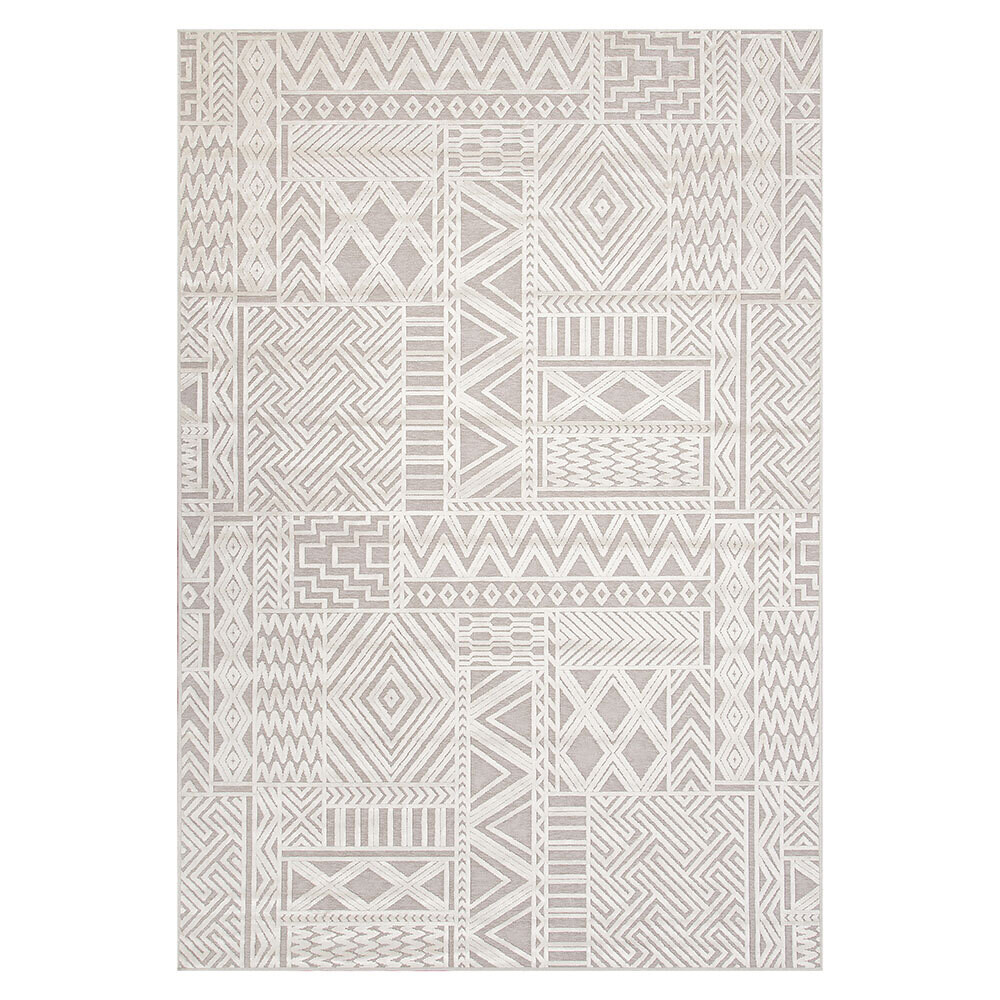 Изображение товара Ковер Genova 1,6х2,3 м прямоугольный светло-серый из вискозы