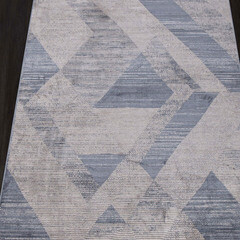 Ковер 2х3 м прямоугольный Euphoria 13108 синий/голубой - фото 4