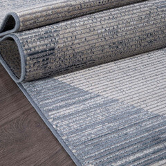 Ковер 2х3 м прямоугольный Euphoria 13108 синий/голубой - фото 2