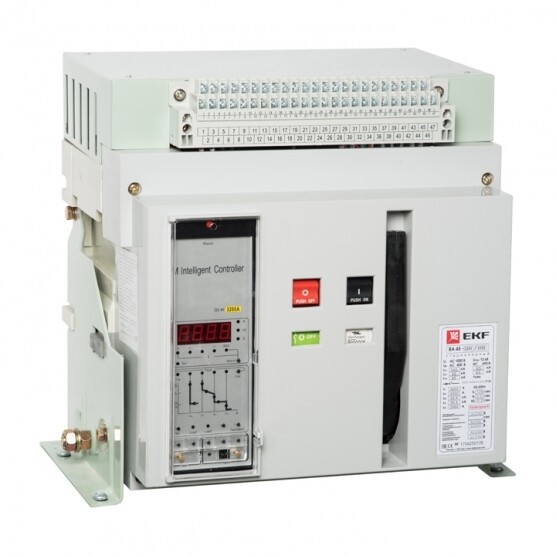 Изображение товара Автоматический выключатель EKF PROxima ВА-45 3P 3200А 100 кА IP30