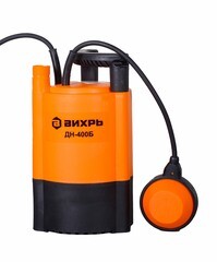 Насос дренажный Вихрь ДН-400Б для чистой воды 100 л/мин (68/2/16) - фото 2