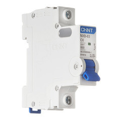 Автоматический выключатель модульный Chint NXB-63 1P 6А тип C 6 кА 230 В (814012) - фото 3