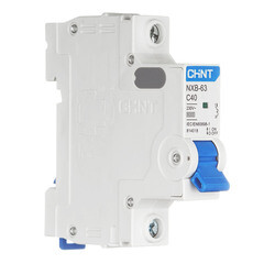 Автоматический выключатель модульный Chint NXB-63 1P 40А тип C 6 кА 230 В (814018) - фото 3