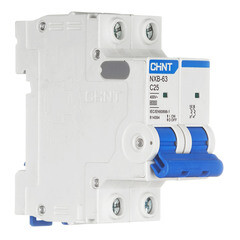 Автоматический выключатель модульный Chint NXB-63 2P 25А тип C 6 кА 400 В (814094) - фото 3