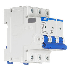 Автоматический выключатель модульный Chint NXB-63 3P 32А тип C 6 кА 400 В (814173) - фото 3