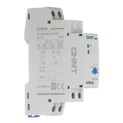 Реле времени модульное Chint NTE8 250 В 5 А тип AC 1НО (258459) - фото 3