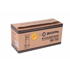 Насос фекальный Вихрь ФН-250 для грязной воды 150 л/мин (68/5/1) - фото 6