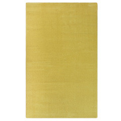 Ковер 1х2 м прямоугольный желтый - фото 1