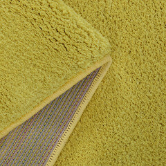 Ковер 1х2 м прямоугольный желтый - фото 2