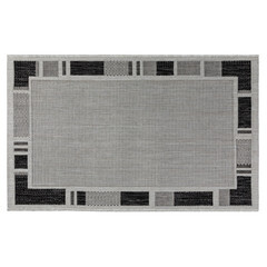 Изображение товара Ковер 0,8х1,5 м прямоугольный Side серый безворсовый