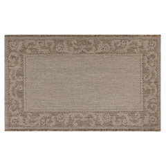 Изображение товара Ковер 1,2х1,7 м прямоугольный Side бежевый безворсовый