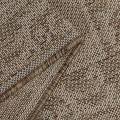 Ковер 1,2х1,7 м прямоугольный Side бежевый безворсовый - фото 3