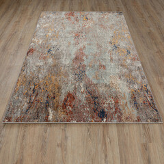 Ковер 1,65х2,3 м прямоугольный Glory коричнево-бежевый - фото 5