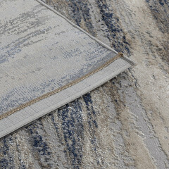 Ковер 1,6х2,3 м прямоугольный Aster бежево-голубой - фото 2