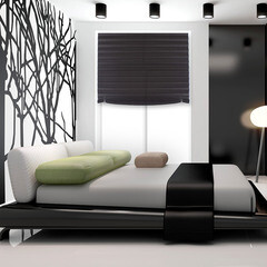 Штора плиссе 90х190 см Room Decor черная - фото 6