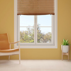 Штора плиссе 90х190 см Room Decor коричневая - фото 2