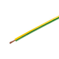 Провод Камкабель ПуГВнг(А)-LS 1х6 желто-зеленый (100 м) - фото 2