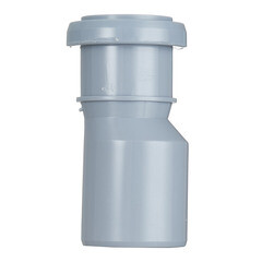 Переходник Valfex d50х40 мм пластиковый эксцентрический для внутренней канализации - фото 2