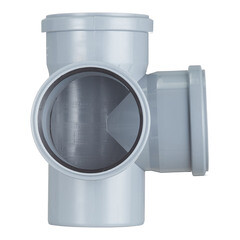 Крестовина Valfex d110х110х110 мм 87° пластиковая двухплоскостная для внутренней канализации (28110110) - фото 3