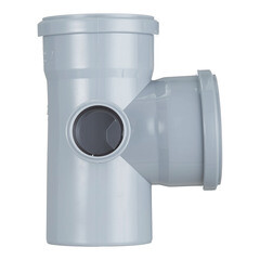 Крестовина Valfex d110х110х50 мм 87° пластиковая двухплоскостная левая для внутренней канализации (28111150) - фото 3