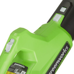 Воздуходувка аккумуляторная ручная Greenworks 24V G24AB 24 В без АКБ и ЗУ (2404807) - фото 5