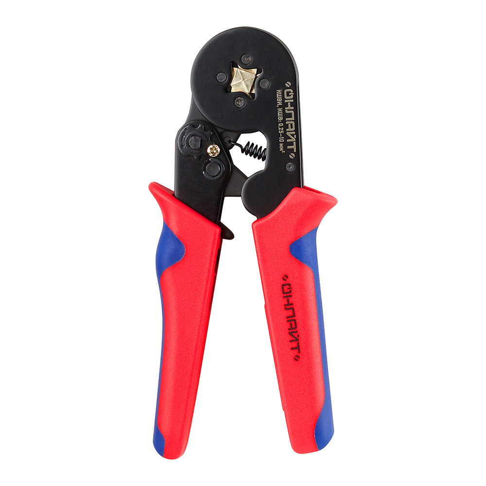 Изображение товара Пресс-клещи Онлайт для обжима втулочных наконечников 0,25-10 кв.мм 80906