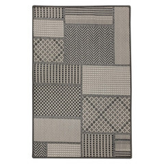 Ковер 0,8х1,2 м прямоугольный Лира серый безворсовый - фото 1