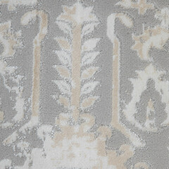 Ковер 0,8х1,5 м прямоугольный Lion светло-серый - фото 4