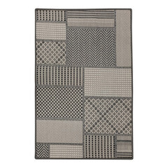 Изображение товара Ковер 1,2х1,8 м прямоугольный Лира серый безворсовый