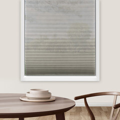 Штора плиссе 90х190 см Room Decor серая - фото 3