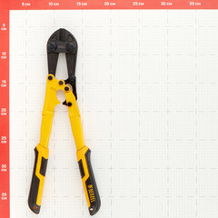 Ножницы для резки арматуры Denzel 300 мм с двухкомпонентными рукоятками (78531) - фото 3