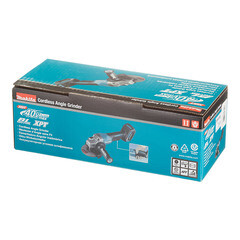Шлифмашина угловая аккумуляторная Makita XGT GA013GZ 40 В d125 мм без АКБ и ЗУ (GA013GZ) - фото 4