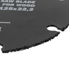 Диск пильный универсальный для УШМ Ritter 125х22,2х1,2 мм 8 зубьев (PS30101250) - фото 3