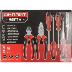 Набор инструментов Онлайт (80908) (7 шт.) - фото 3