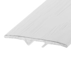 Порог алюминиевый одноуровневый стык 30х900 мм дуб кантри белый - фото 2