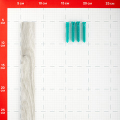 Порог алюминиевый одноуровневый стык 30х900 мм дуб мелфорд грей - фото 3