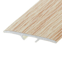 Порог алюминиевый одноуровневый стык 30х900 мм дуб небраска - фото 5