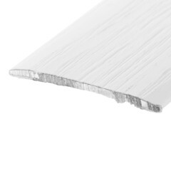 Порог алюминиевый одноуровневый стык 35х1800 мм дуб кантри белый самоклеящийся - фото 4