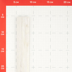 Порог алюминиевый одноуровневый стык 35х1800 мм сосна скания самоклеящийся - фото 2