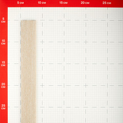 Порог алюминиевый одноуровневый стык 35х1800 мм дуб кентерберри самоклеящийся - фото 2